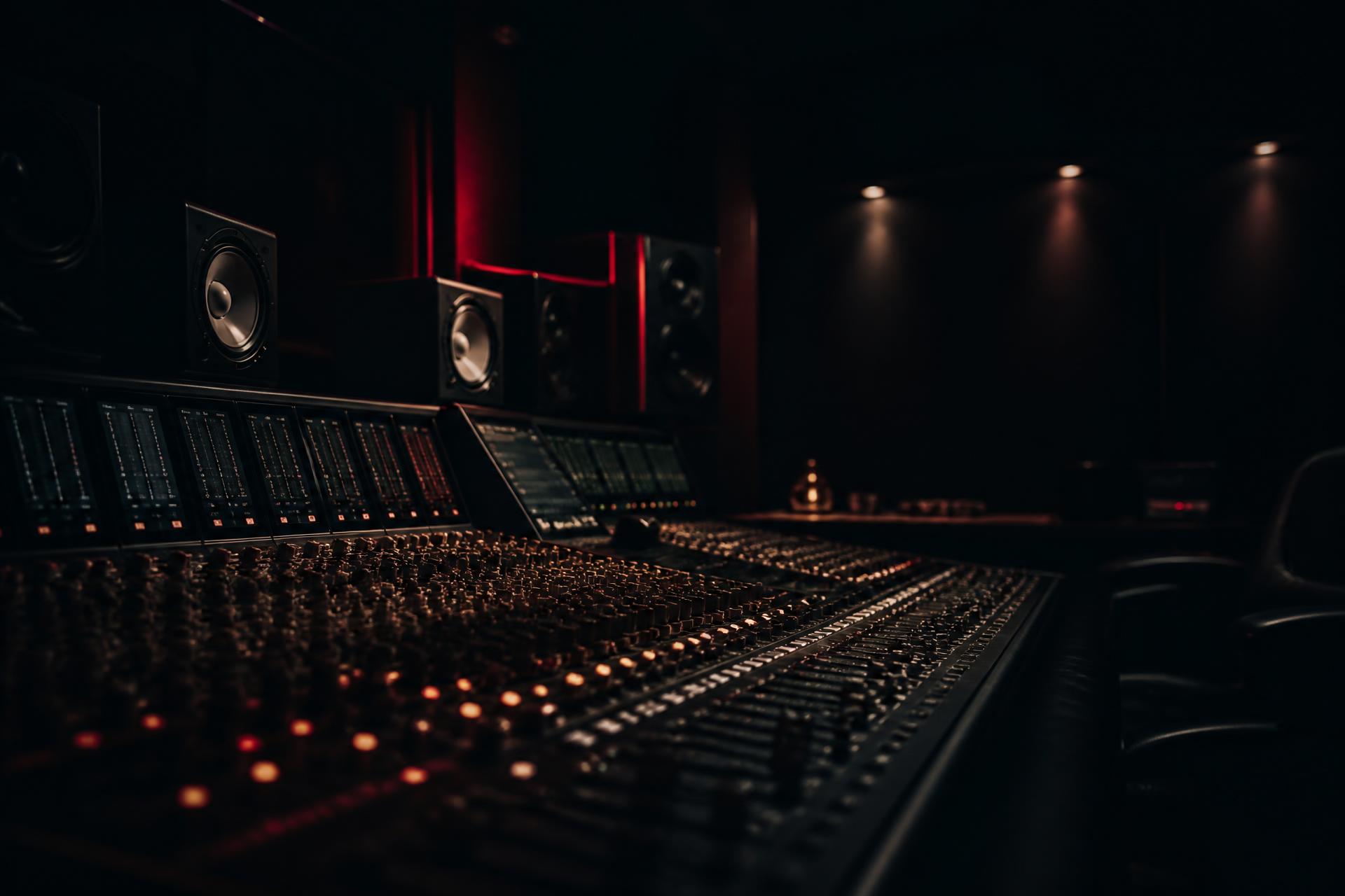 Cabina de estudio profesional Los del Inframundo